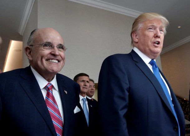 Donald Trump y Rudolph Giuliani