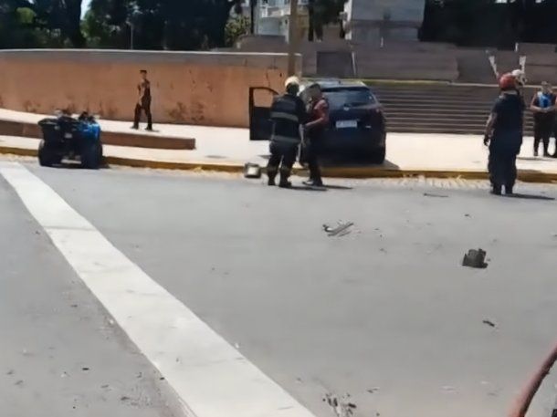 Accidente fatal en Recoleta: un auto se subió a la vereda y atropelló y mató a un peatón