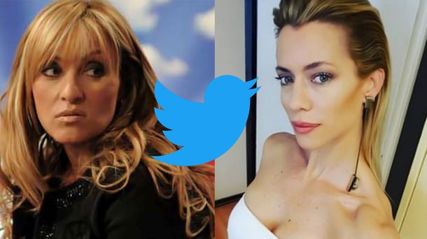 Fuerte cruce entre Marcela Tauro y Nicole Neumann.
