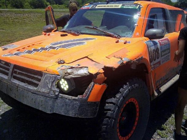Video: el palazo de Robby Gordon en el Dakar