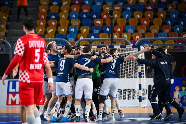 Histórico triunfo de Los Gladiadores contra Croacia en el Mundial de Egipto