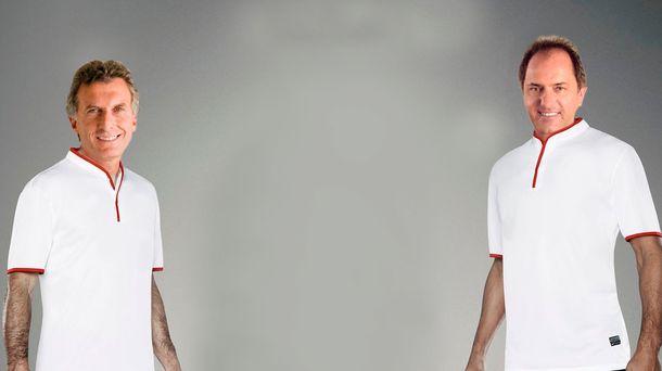 Para fanáticos: así serían las camisetas de los candidatos si jugaran el balotaje