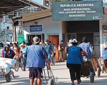 Paso fronterizo Bolivia-Argentina