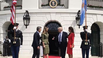 Donald Trump recibió a Macri en la Casa Blanca Donald Trump recibió a Macri en la Casa Blanca