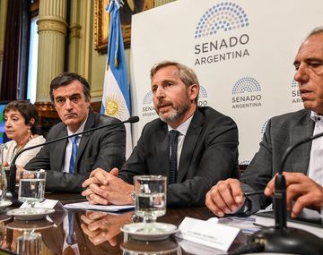 Rogelio Frigerio defendió el Presupuesto 2019 en el Senado