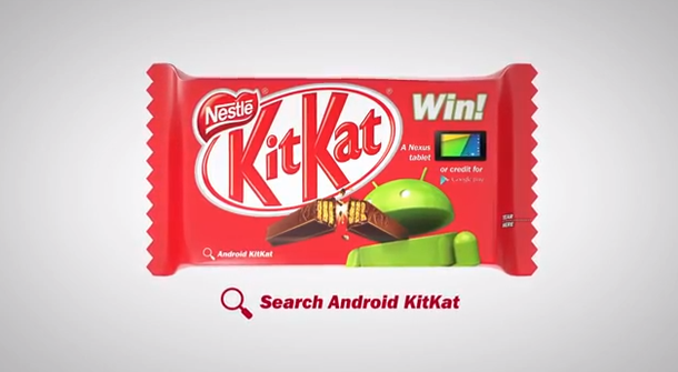 Un chocolate presentado como si fuera un dispositivo tecnológico