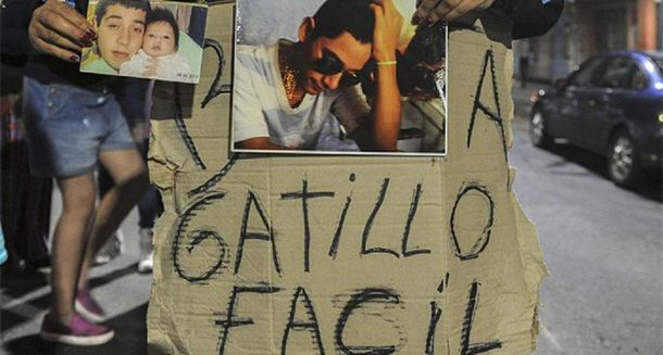 La pareja del trapito declaró que el policía le disparó cuando estaba en el piso