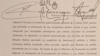 la declaracion completa de boudou ante el juez lijo la declaracion completa de boudou ante el juez lijo