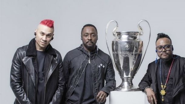 The Black Eyed Peas tocará en la final de la Champions League