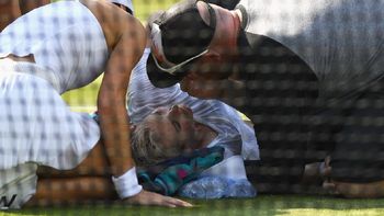 Hasta Cirstea, rival de Mattek-Sands, fue a socorrer a la damnificada Hasta Cirstea, rival de Mattek-Sands, fue a socorrer a la damnificada