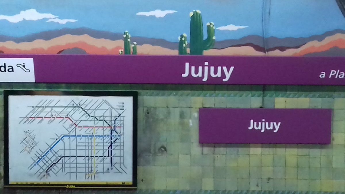 Subte E Desde El Lunes Y Por Dos Meses Estará Cerrada La Estación Jujuy 5951