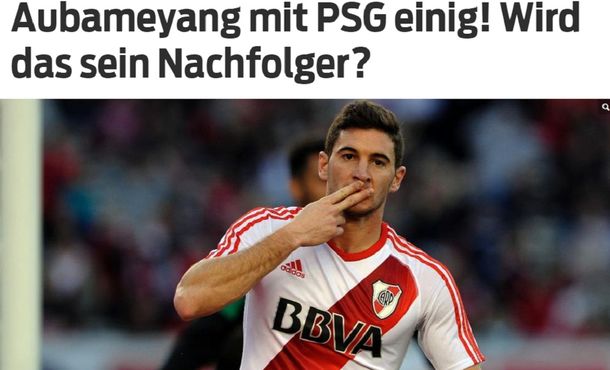 Borussia Dortmund de Alemania quiere a Lucas Alario