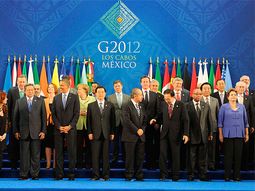 La Presidente estuvo lejos de los mandatarios de Reino Unido y España La Presidente estuvo lejos de los mandatarios de Reino Unido y España