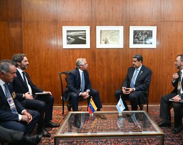 Alberto Fernández se reunió con su par de Venezuela, Nicolás Maduro