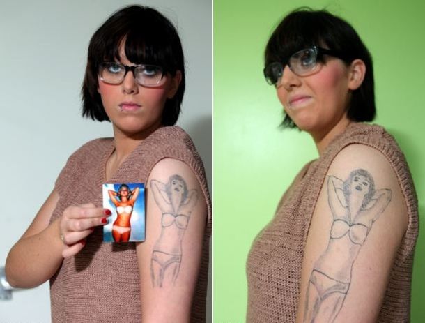 La víctima del peor tatuador de la historia