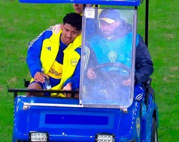 Trasladaron a un hospital a Cristian Medina tras el golpe que recibió ante Fortaleza