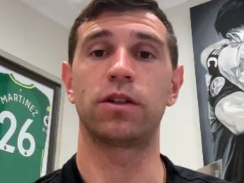 Dibu Martínez se sumó a la campaña de Ley de Alcohol Cero