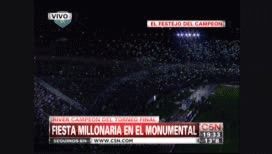 los festejos de #rivercampeon en el monumental los festejos de #rivercampeon en el monumental