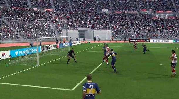 En una simulación virtual, River le gana a Boca en el clásico