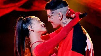 Duki y Emilia Mernes. Duki y Emilia Mernes.