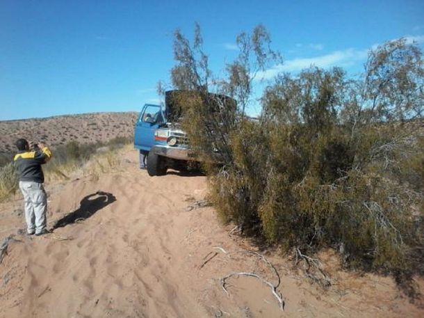 Estuvo tres días perdido y tomó agua del radiador para sobrevivir