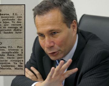 El adiós de la familia de Nisman