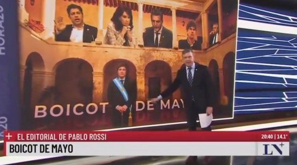 Sorpresa: en LN+ advirtieron a Javier Milei por la situación del país