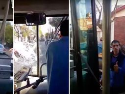 otra de relatos salvajes: iba a contramano y se bajo de su auto para romper un colectivo otra de relatos salvajes: iba a contramano y se bajo de su auto para romper un colectivo