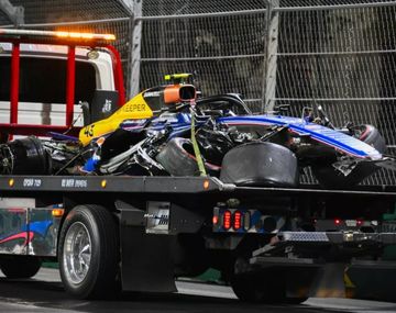 La millonaria cifra que le costó a Williams el choque de Colapinto en Las Vegas