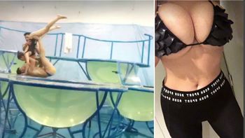 ¿No será mucho? Charlotte Caniggia revolucionó las redes con su look sexy para el acuadance ¿No será mucho? Charlotte Caniggia revolucionó las redes con su look sexy para el acuadance