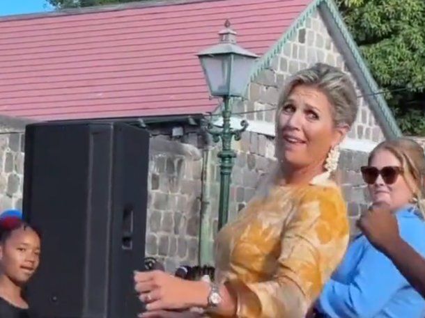 El baile de Máxima Zorreguieta en el Caribe que causa furor