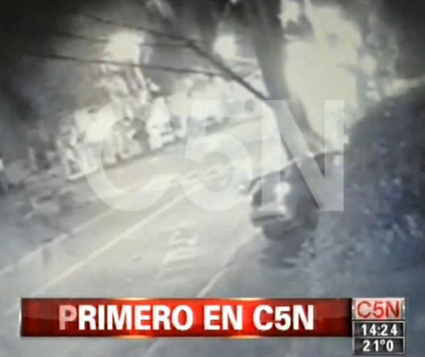 Así fue el choque del joven que perdió la vida en Martínez