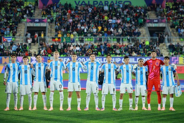 Ya clasificados: cuándo vuelve a jugar la Selección Argentina en el Mundial Sub-20 de Chile