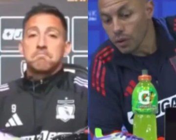 El cruce entre Correa y Chelo Díaz en la previa del clásico chileno: Después hablamos de paz