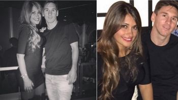 el look de la mujer de messi, a dos meses de ser mama: diosa con mini vestido y botas altas el look de la mujer de messi, a dos meses de ser mama: diosa con mini vestido y botas altas