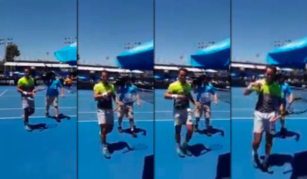 El festejo futbolero de Nicolás Kicker en Australia: ¿a qué equipo le dedicó su triunfo?