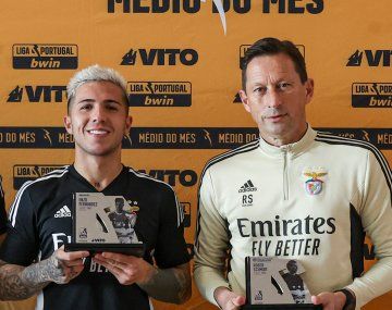 Terminó el castigo de Enzo Fernández en Benfica: cuándo vuelve a jugar