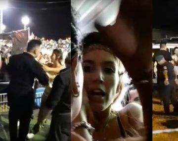 Escándalo en un corso: diputada terminó en el piso y fue detenida