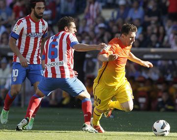 Se lesionó Lionel Messi y preocupa a Alejandro Sabella