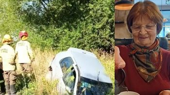 volvia de visitar la tumba de su esposo y murio ahogada tras volcar en un puente volvia de visitar la tumba de su esposo y murio ahogada tras volcar en un puente