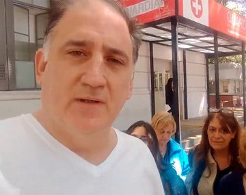 Obarrio y las mujeres que lo acompañaron a intentar detener la ILE en el Hospital Rivadavia