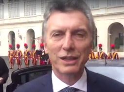 macri y la relacion con francisco: vamos a trabajar juntos en muchas cosas macri y la relacion con francisco: vamos a trabajar juntos en muchas cosas