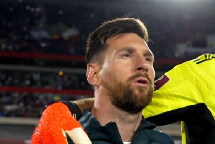 VIDEO: Así Lionel Messi y la Selección Argentina cantaron el Himno Nacional Argentino