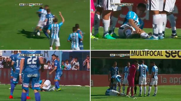 Grimi estará entre seis y ochos sin jugar tras la lesión que sufrió ante Rafaela.