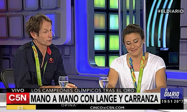 Lange y Carranza, en un mano a mano imperdible con Víctor Hugo en C5N