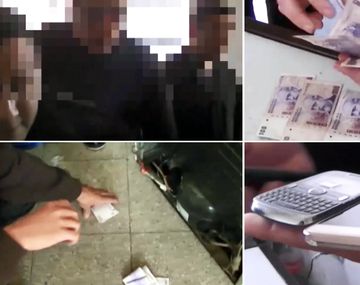 Así se realizó la entrega controlada del dinero para descubrir a los policías coimeros