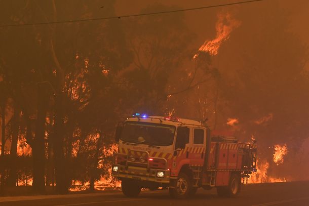 Incendios en Australia. Foto: AAP