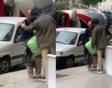 Un abrazo que cambió todo: estaba desaparecido y su esposa lo reconoció en un video viral