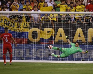 Mirá la tanda de penales con la que Colombia superó a Perú en cuartos