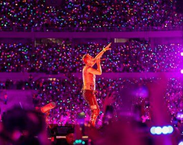 Coldplay en Buenos Aires: un espectáculo tecknicolor